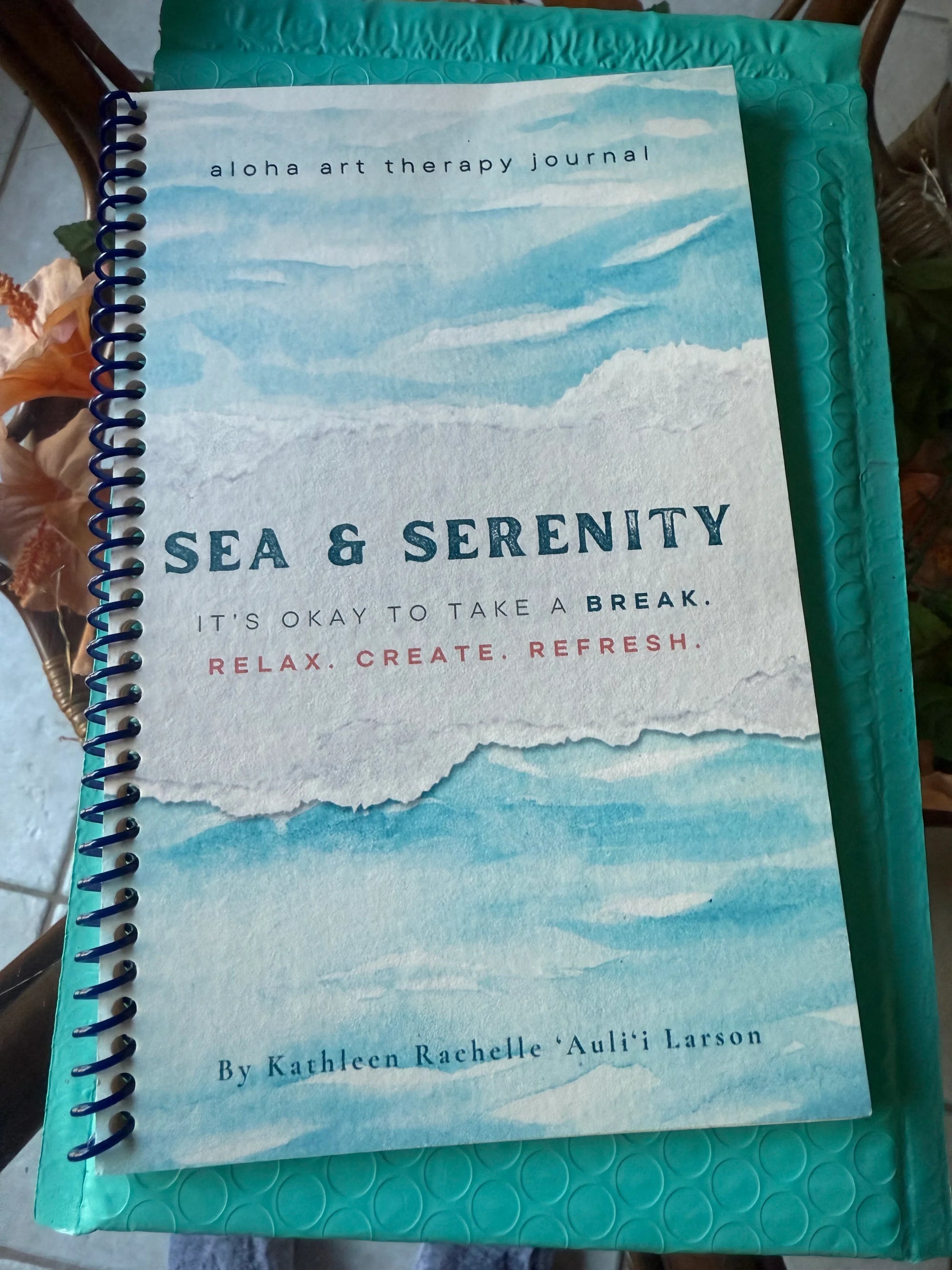 Sea and Serenity Aloha Art Therapy Journal