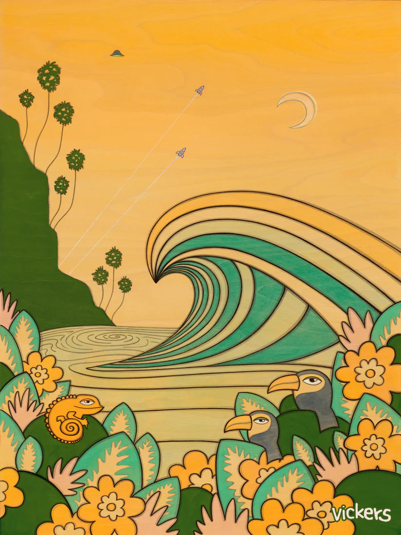 Tropical Take Off Print