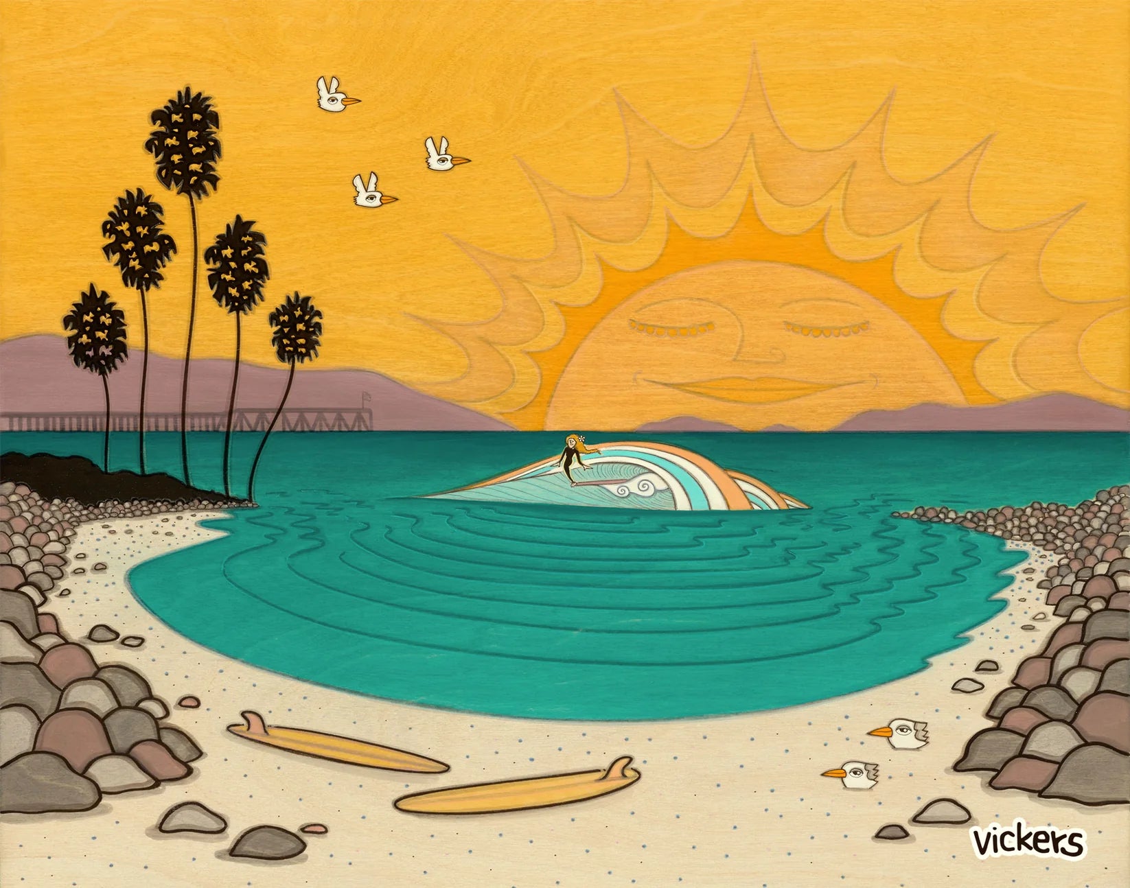Ventura Vibes Print