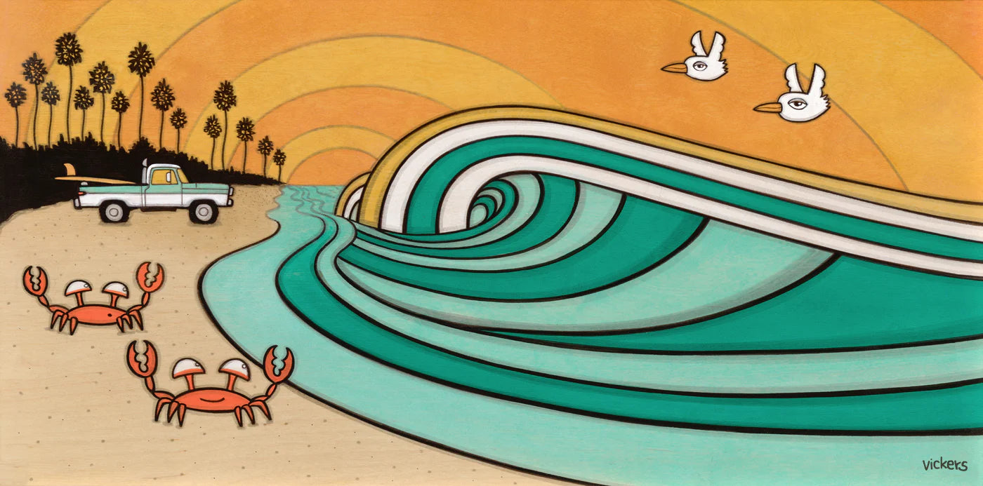 Ventura Dawn Patrol Print