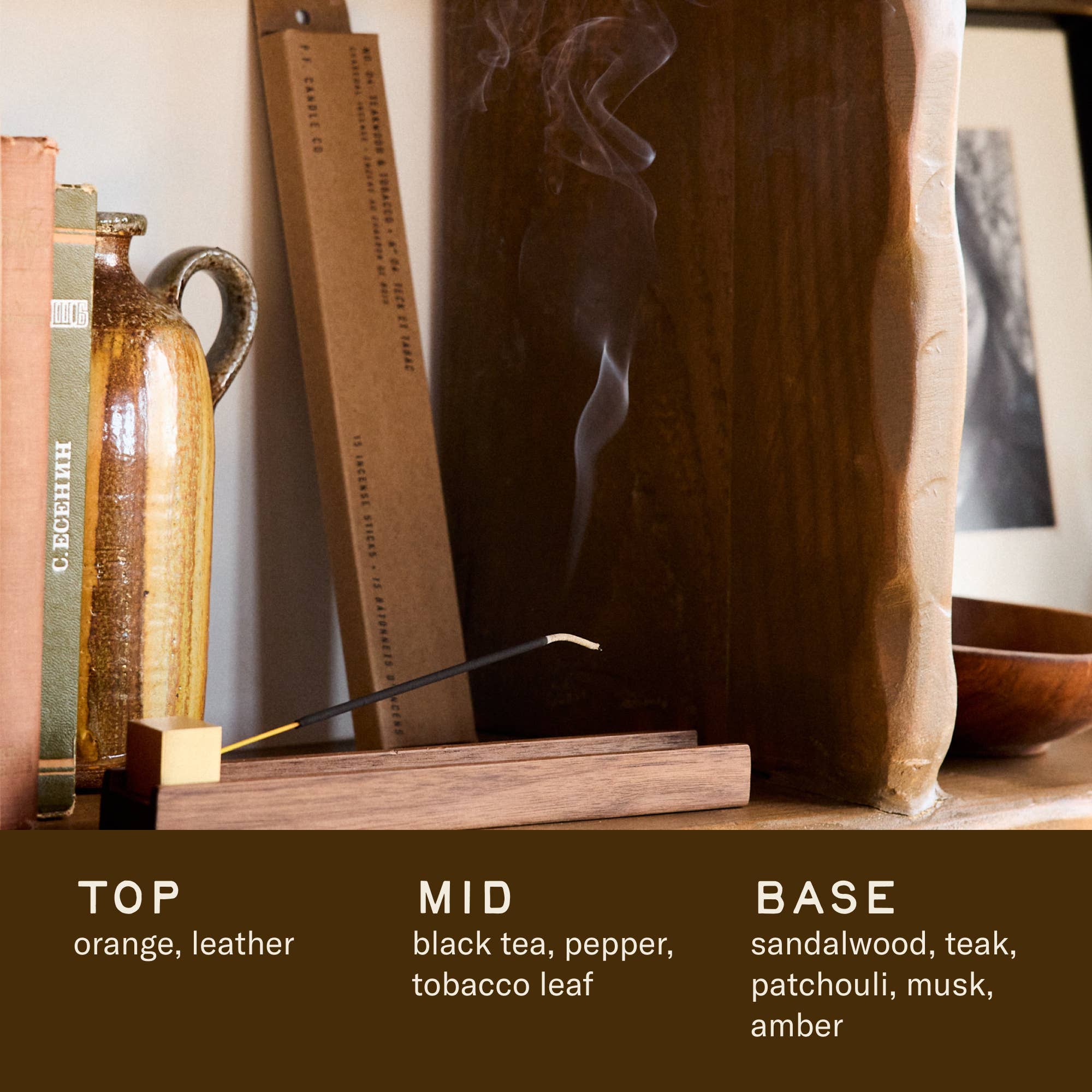 Teakwood &amp; Tobacco - Incense Sticks
