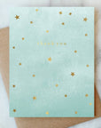 Galaxy Thank You Greeting Card