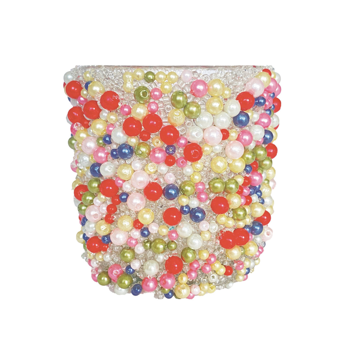 Beaded Votive Holder