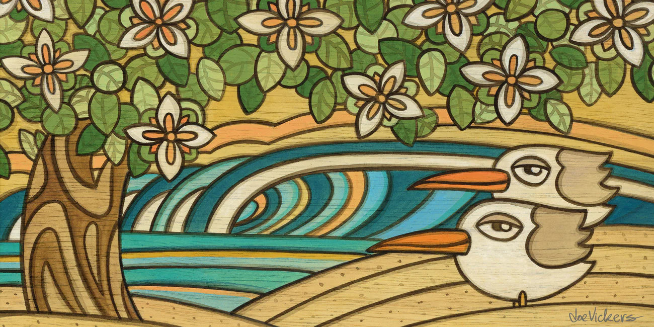 Birdy Blues Print