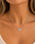 Dainty Butterfly Chain Necklace