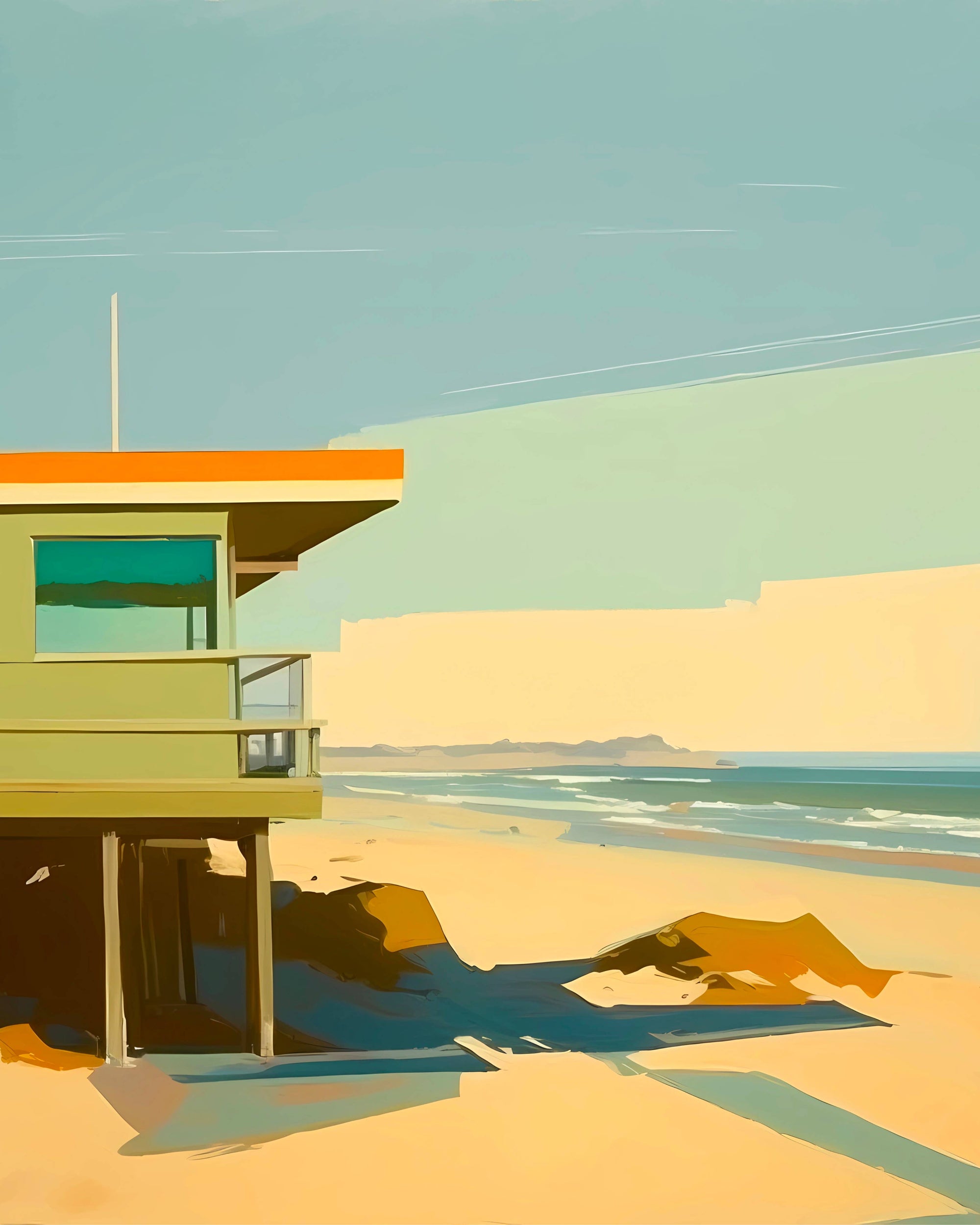 Beach View Print