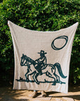 Drifter Plush Throw - Malibu Blue