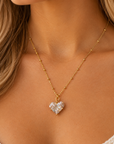 Crystal Heart Necklace