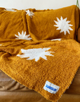 Sun Plush Throw - Buckhorn Brown