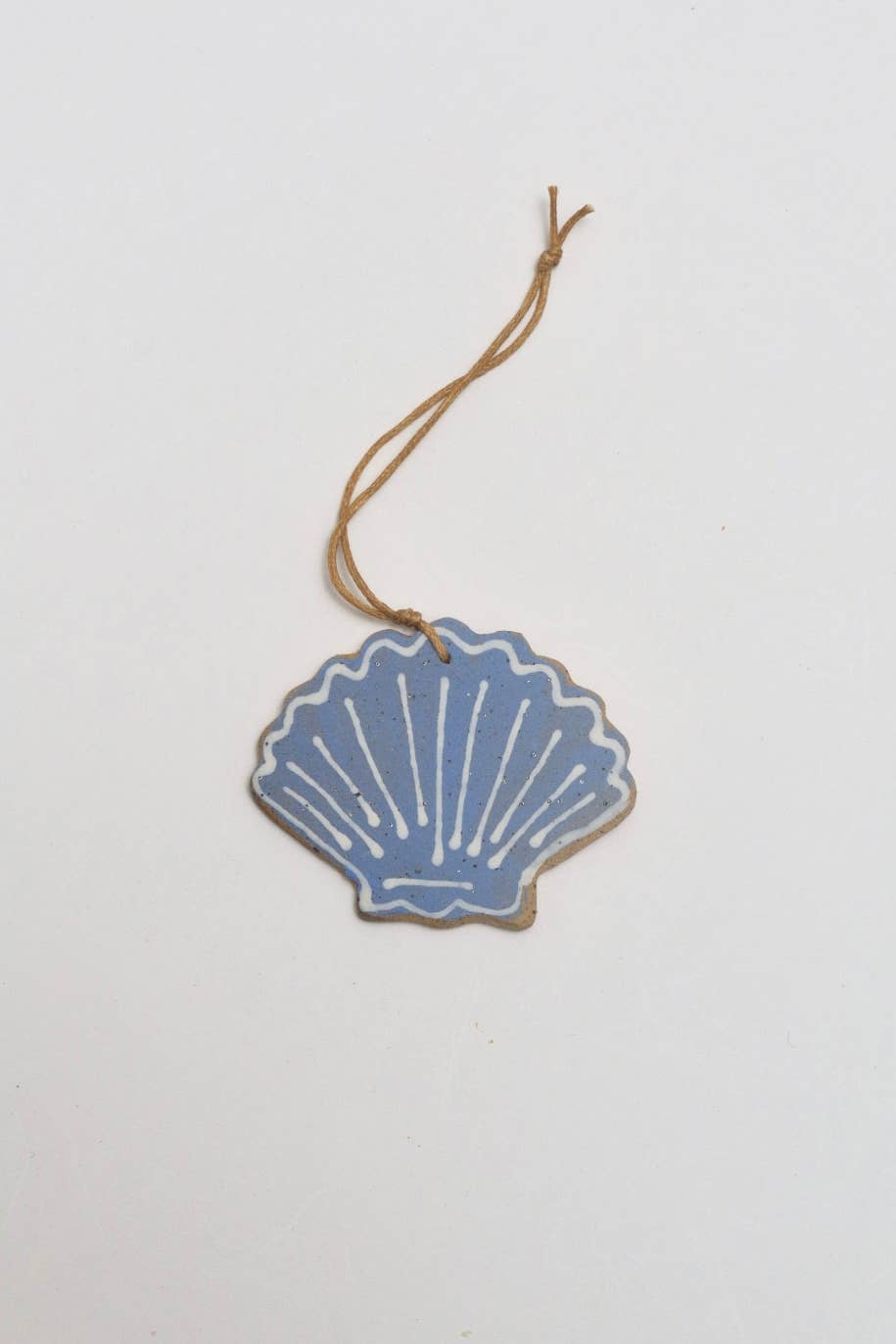 Seashell Ornament : Turquoise