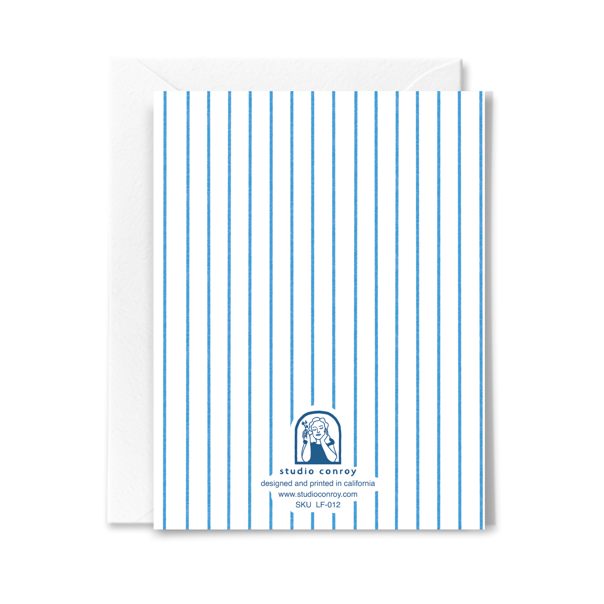 Striped Tulip Card