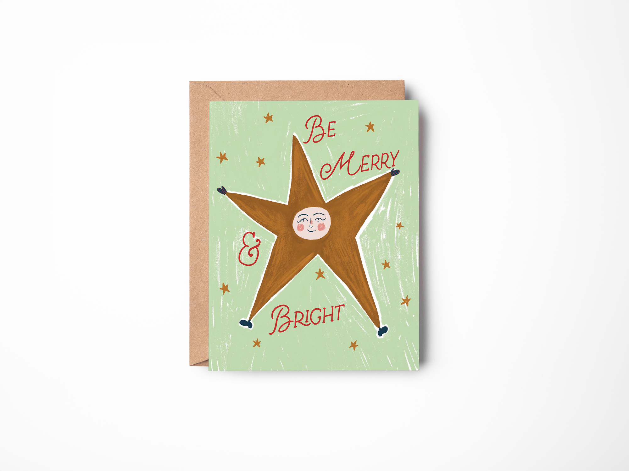 Be Merry &amp; Bright Card