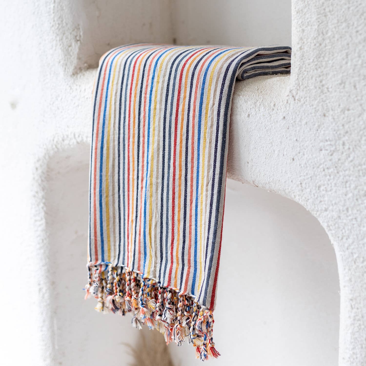 Bold Striped Turkish Beach Towel