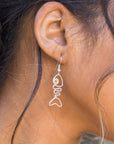 Fishbone Earrings