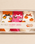 Girl My First Holiday Sock Set