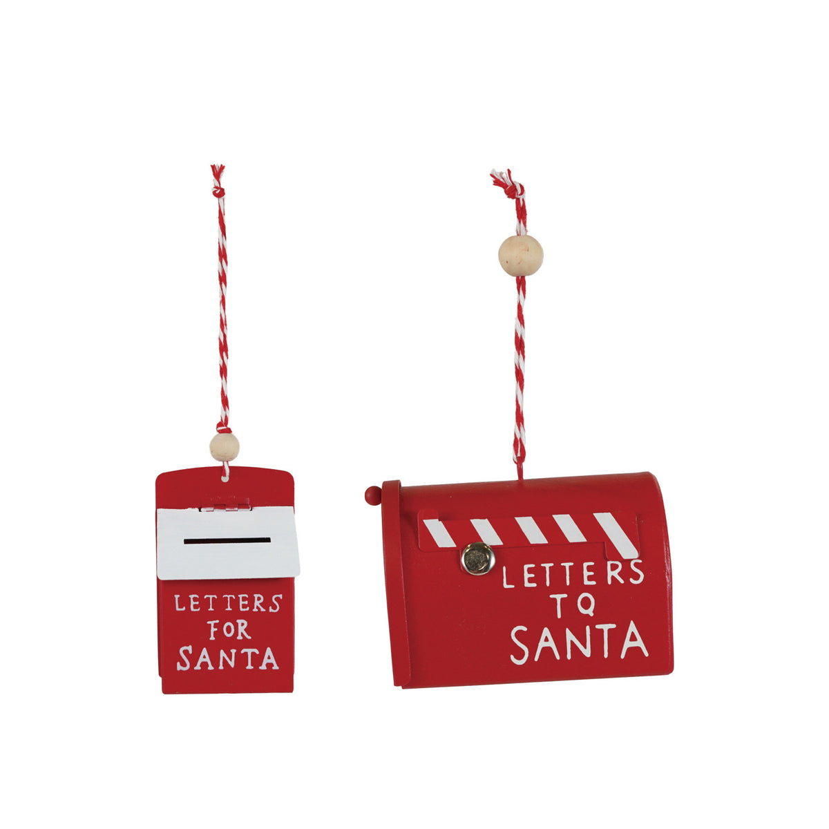 Letters For Santa Mailbox Ornament