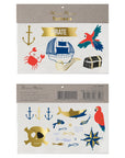 Pirates Bounty Large Temporary Tattoos