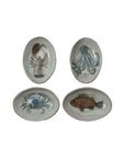 Sea Life Stoneware Dish