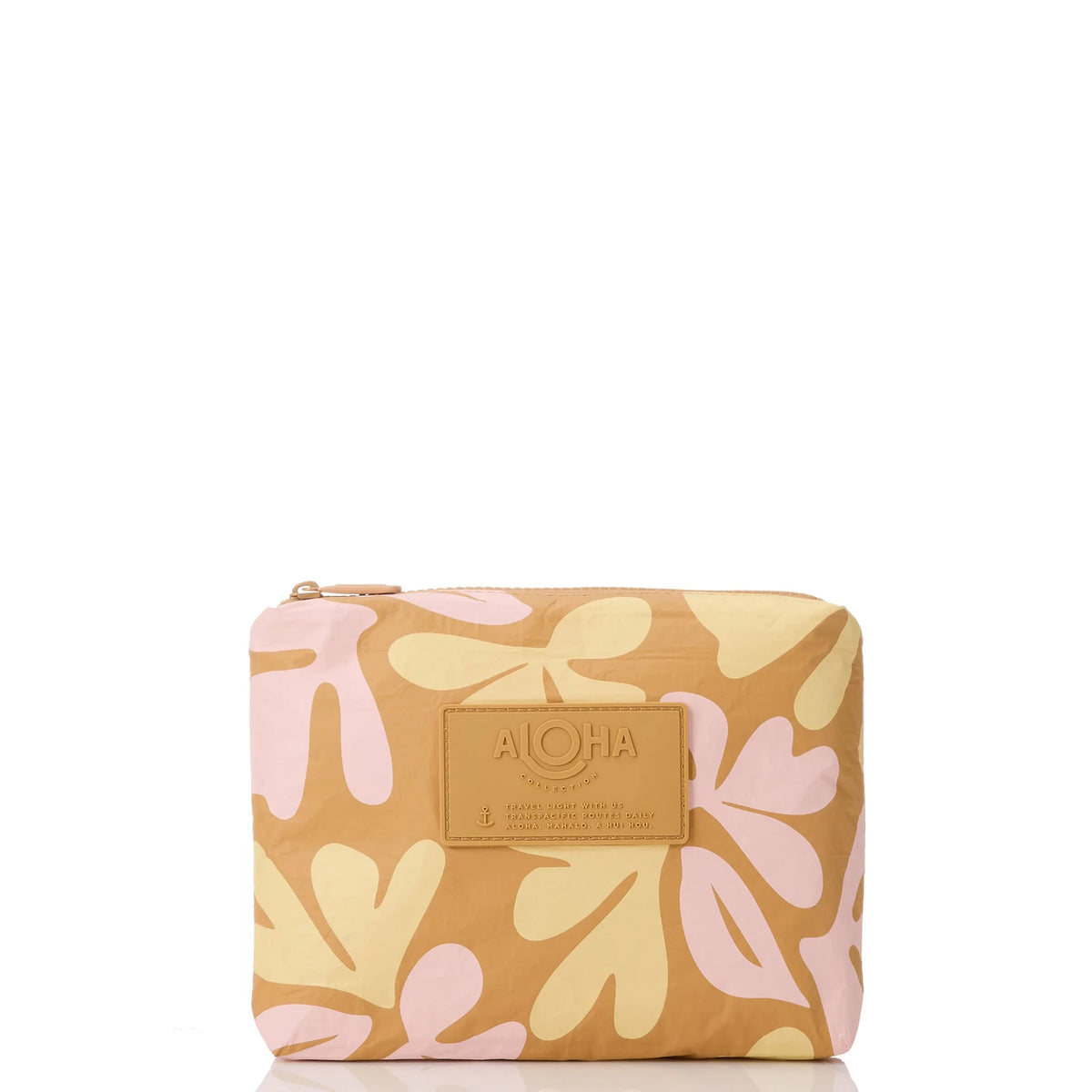 Swoosh Small Pouch in Hey Girl/ Tan