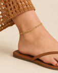 Triple Chain Anklet